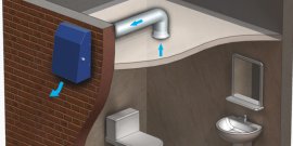 Вентиляция туалета - детали установки